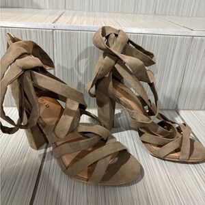 Torrid Brown Strappy Sandals